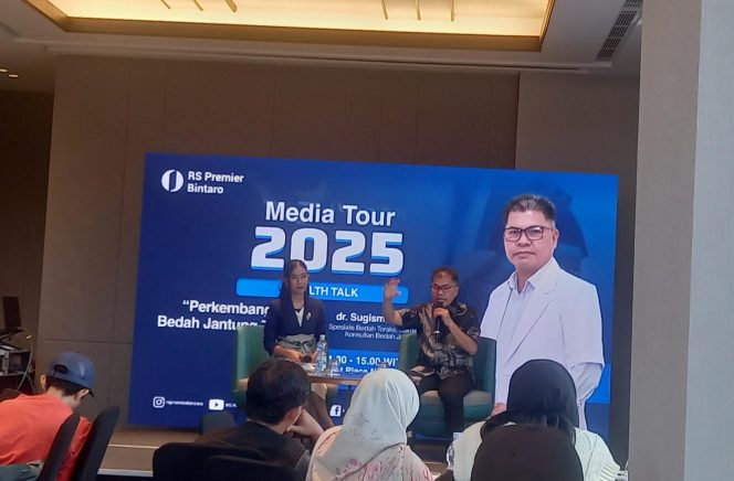 					Media Tour RS Premier Bintaro Bersama dr Sugisman mengulas perkembangan bedah jatuh di Kota Makassar (dok)