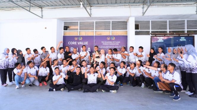 					Nelman Resmi Lepas Jabatan, Lapas Maros Gelar Acara Perpisahan