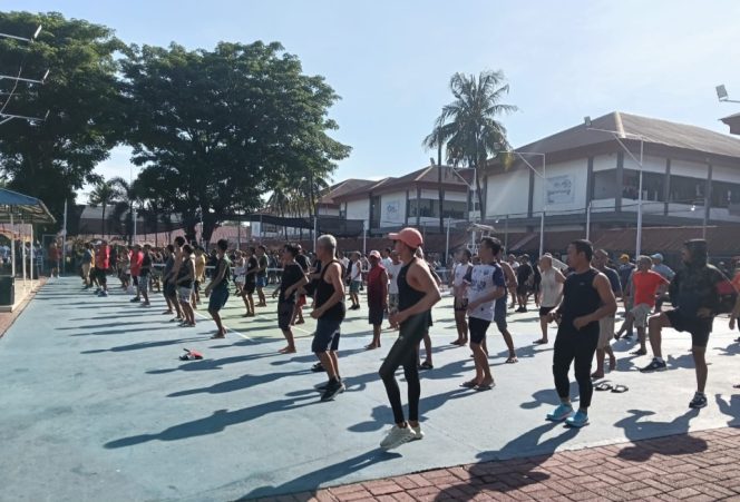 					Lapas Makassar Fasilitasi Olahraga Rutin untuk Jaga Kebugaran Warga Binaan