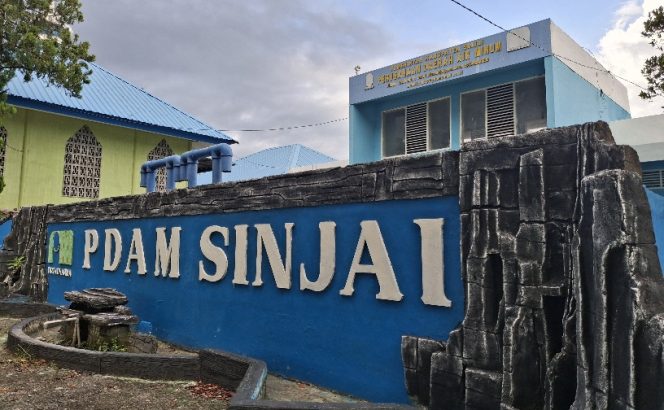 					Kantor Perumda Air Minum Tirta Sinjai Bersatu atau PDAM. (Foto: Berita.News/ Syarif)