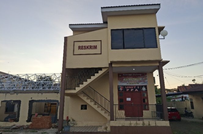 					Gedung Lantai 2 Tipidkor Polres Sinjai. (Foto: Berita.News/ Syarif)