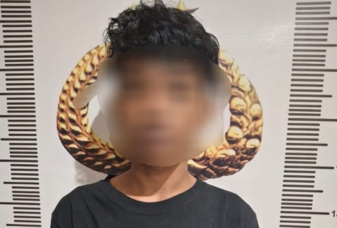 					Remaja Berusia 17 Tahun Berinisial AK Diamankan Polisi di Bulukumba Pada Jumat Dini Hari. (Foto: Istimewa)