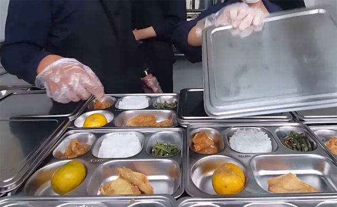 					Menu MBG yang Akan Dibagikan ke Siswa. (Foto: Berita.News/ Wahyu)