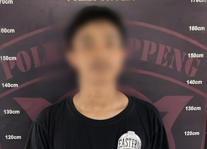 					Pemuda Soppeng Inisial WP Diringkus Tim Resmob Polres Soppeng. (Foto: Istimewa)