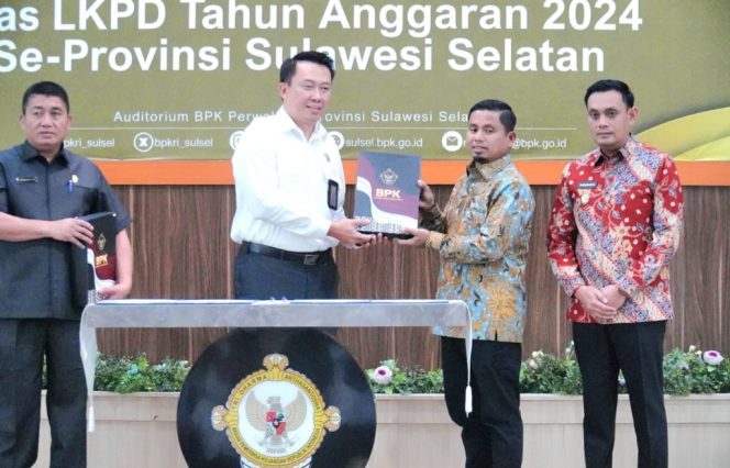 					Pemkot Parepare Kembali Raih Opini WTP dari BPK