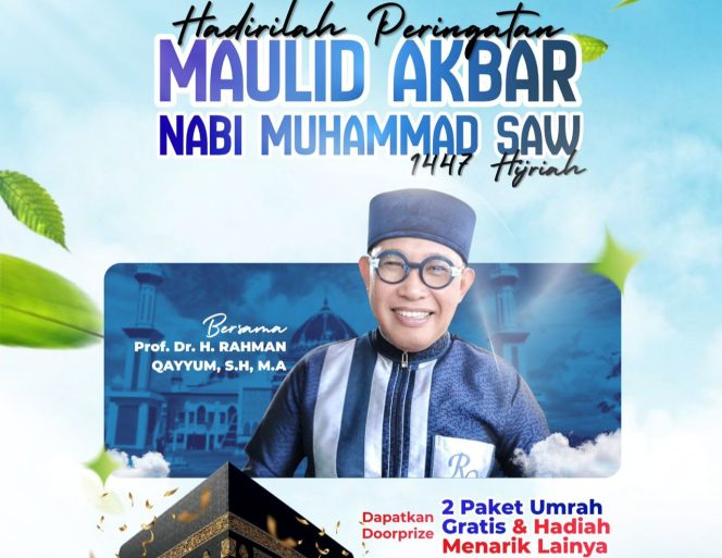 					Maulid Akbar Nabi Muhammad SAW di Bulukumba Siap Meriah, Panitia Siapkan Dua Paket Umrah Gratis