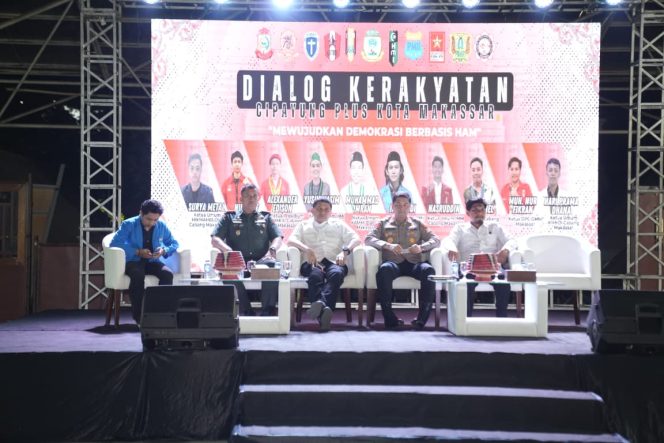 					Wali Kota Makassar Munafri Arifuddin saat hadiri Dialog Kerakyatan bersama Organisasi Kepemudaan di Makassar (dok)