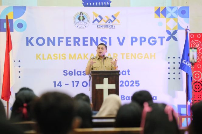 					Wali Kota Makassar Munafri Arifuddin saat hadiri Konferensi V PPGT (dok)