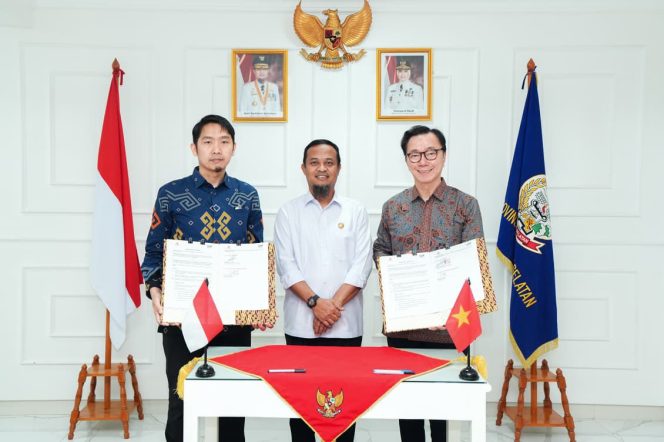 					Gubernur Andi Sudirman Saksikan Penandatanganan MoU dengan Perusahaan Asal Vietnam (dok)