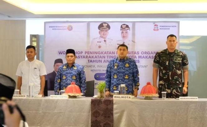 					Pembukaan Workshop Peningkatan Kapasitas Organisasi Kemasyarakatan tingkat Kota Makassar (dok)