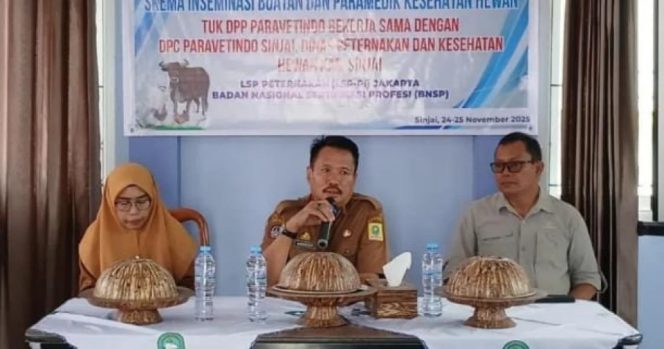 					Sertifikasi Kompetensi Petugas IB Dimulai, Disnak Keswan Sinjai Tegaskan Pentingnya Legalitas Layanan