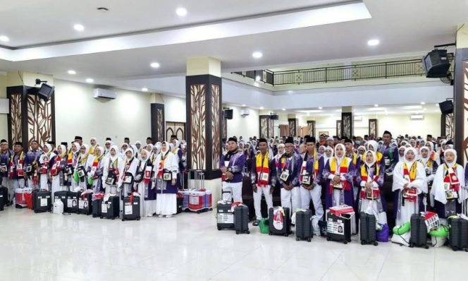 					Pelepasan Calon Jamaah Haji Sinjai Tahun 2025. (Foto: Istimewa)