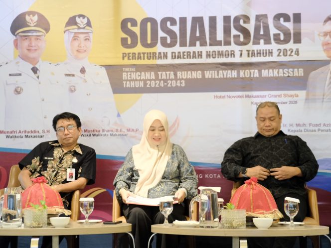					Distaru Makassar Tutup Rangkaian Sosialisasi Perda RTRW 2024-2043