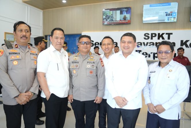 					Kepala Kesbangpol Dampingi Wali Kota di Peresmian Gedung SPKT dan SKCK Polrestabes Makassar