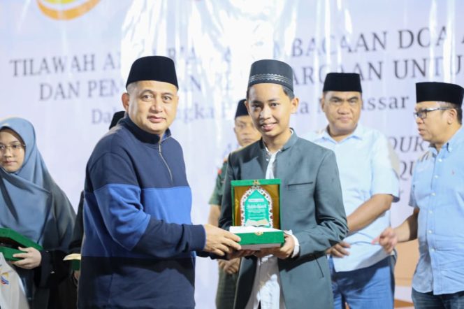 					Semarak HUT Makassar ke-418, Wali Kota Apresiasi 100 Hafitdz dan Bantu 418 Anak Panti