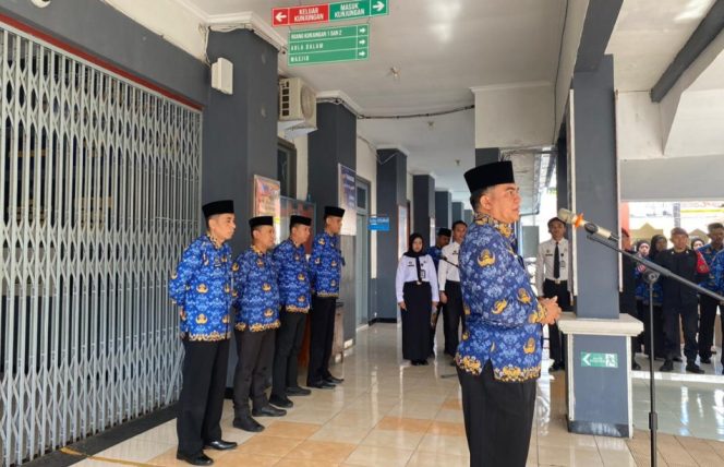 					Kalapas Makassar Tegaskan Disiplin dan Integritas saat Apel Hari Kesadaran Nasional