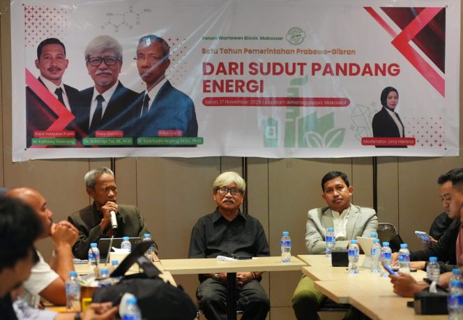 					Pakar Bicara 1 Tahun Pemerintahan Prabowo-Gibran dari Sudut Pandang Energi di Makassar (dok)