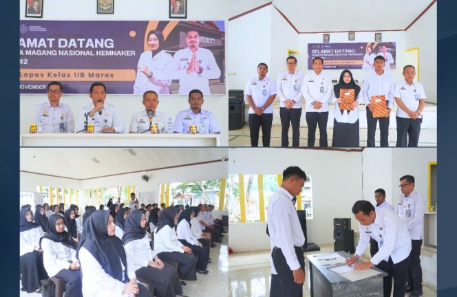 					Lapas Maros Terima 37 Peserta Magang Nasional Kemnaker Batch 2