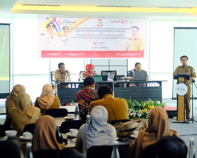 					Distaru Makassar Sosialisasi Permen ATR/BPN 12 Tahun 2021 Perkuat Pengawasan