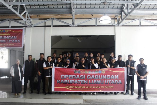 					Rutan Masamba Ikut Operasi Gabungan Pengawasan Orang Asing di Luwu Utara