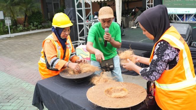 					Workshop bersama Kelapana Sulawesi Pemanfaatan limbah sabut kelapa (dok)