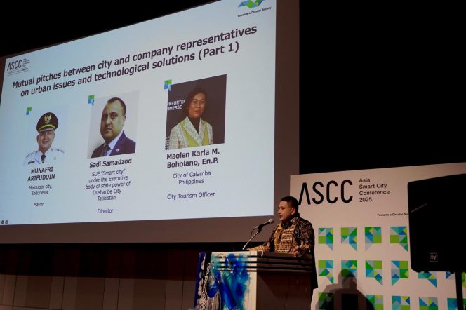 					Wali Kota Makassar, Munafri Arifuddin, di Asia Smart City Conference (ASCC) 2025 (Dok)