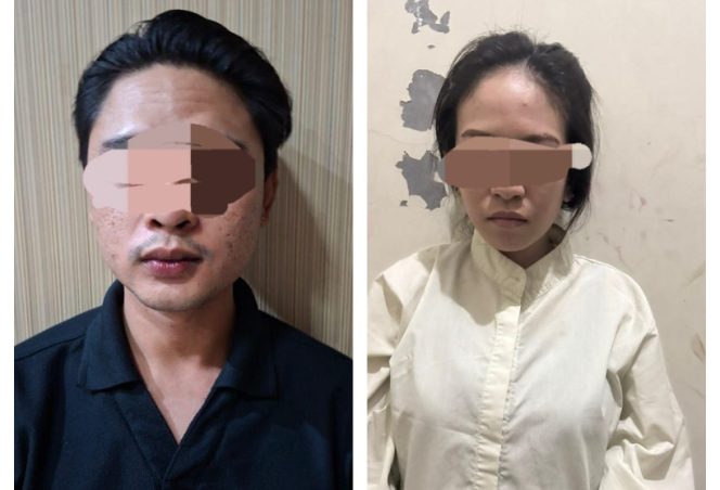 					Dua Pelaku ZA dan SA Ditangkap Saat Hendak Mengedarkan Narkoba. (Foto: Kolase Berita.News)
