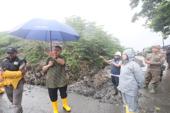 					Wali Kota Makassar Munafri Arifuddin saat tinjau Lokasi Pengelolaan sampah TPA Antang (dok)