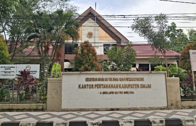 					Kantor BPN Sinjai. (Foto: Berita.News/ Syarif)
