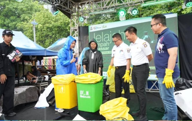					Jelajah Sampah Makassar Hari Ke-14 Kumpulkan 107 Kg Sampah di Rappocini