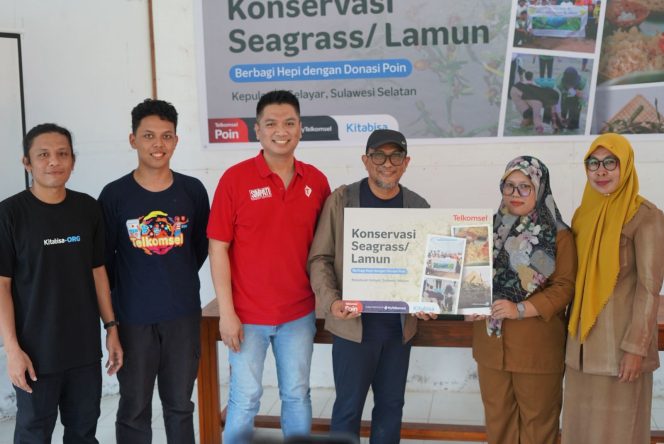 					Telkomsel bersama Pelanggan Dorong Pelestarian Konservasi Lamun di Selayar (dok)
