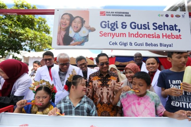 					Bulan Kesehatan Gigi Nasional (BKGN) 2025 kembali di Kota Makassar bekerjasama dengan RSGMP UNHAS (dok)
