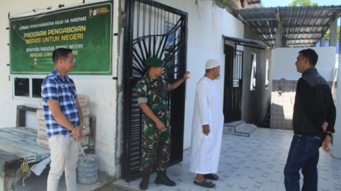 					Lapas Parepare Bangun Tempat Wudhu Baru di Masjid Cahaya Ikhlas Lewat Program Imipas Peduli