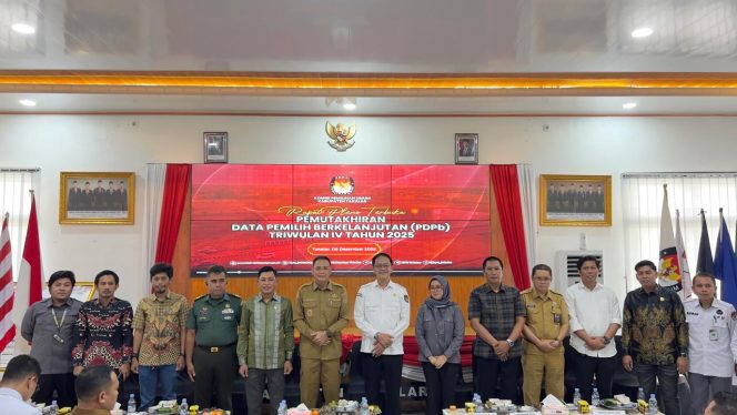 					Wabup Takalar Hadiri Rapat Pleno Terbuka Pemutakhiran PDPb Triwulan IV Tahun 2025