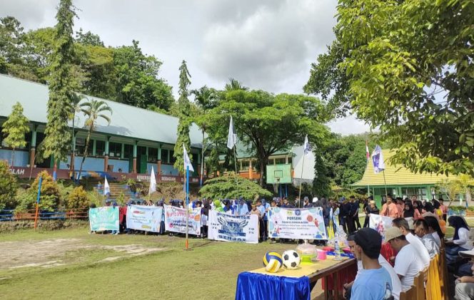 					Pembukaan Porseni SMP Negeri 21 Sinjai. (Foto: Istimewa)