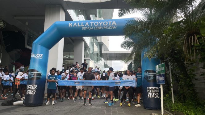					Kalla Toyota Ajak Sehat Bareng Lewat Veloz Hybrid Fun Run