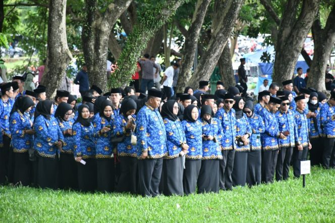 					Pelantikan PPPK Paruh Waktu. (Foto: Istimewa)