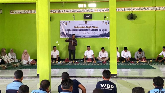 					Rutan Sinjai Gelar Muhasabah Akhir Tahun, Dzikir, dan Doa Bersama
