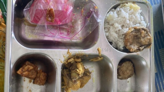 					Menu MBG yang Diduga Tak Layak Konsumsi. (Foto: Ist)