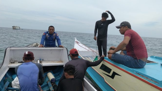 					Polair Bira, Bulukumba Amankan Tiga Nelayan Asal Sinjai Diduga Pelaku Bom Ikan. (Foto: Ist)