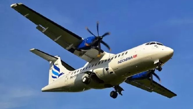 					Pesawat ATR 400 Milik Indonesia Air Transport Hilang Kontak. (Foto: Ilustrasi/ Int)