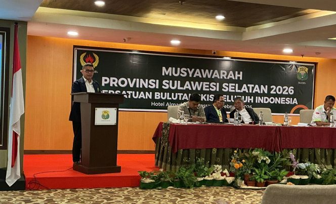 					Devo khadafi paparkan Laporan Pertanggungjawaban (LPJ) Pengprov PBSI Sulsel (dok)