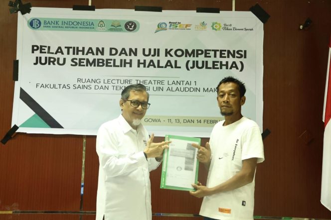 					Uji Kompetensi Juru Sembelih Halal oleh Bank Indonesia Sulsel (dok)