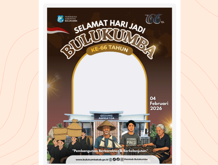Rayakan Hari Jadi Bulukumba ke-66
