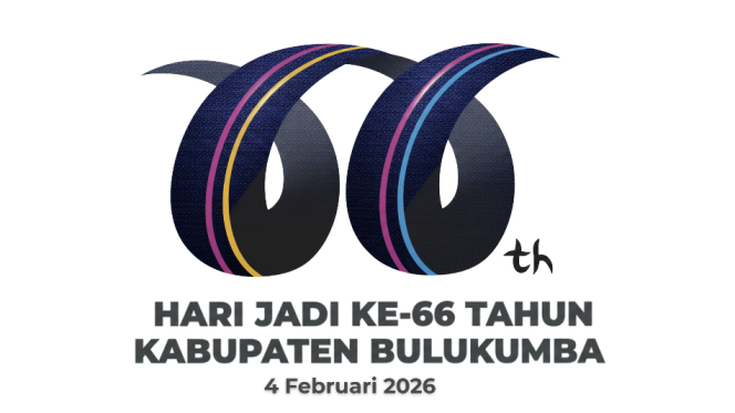 					Desain Logo Hari Jadi Bulukumba ke-66. (Foto: Ist)