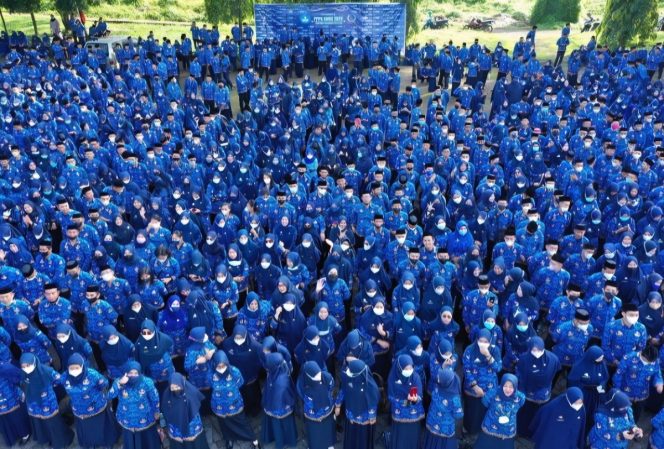 					Pelantikan ASN PPPK Pemprov Sulsel. (Foto: Ist)