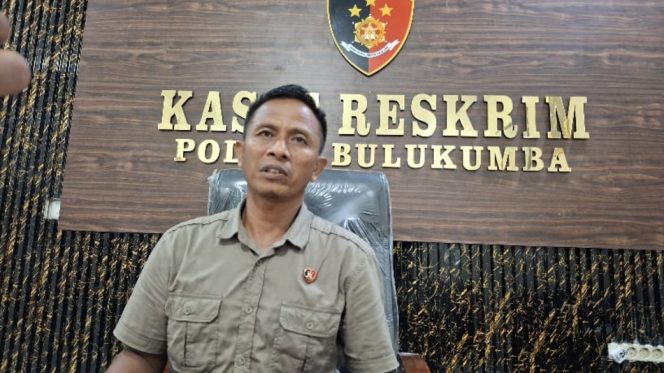 					Kasat Reskrim Polres Bulukumba, Iptu Muhammad Ali. (Foto: Berita.News/ Syarif)