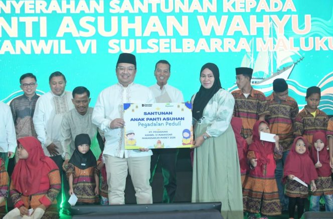 					Safari Ramadan Pegadaian Kanwil VI SulselBarRa Maluku Berbagi dengan Anak Yatim 