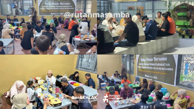 					Buka Puasa Bersama di Rutan Masamba. [Foto: Ist]