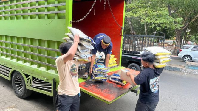 					Logistik Beras Zakat Fitrah yang Akan Disalurkan oleh Baznas Bulukumba. [Foto: Ist/ Baznas]